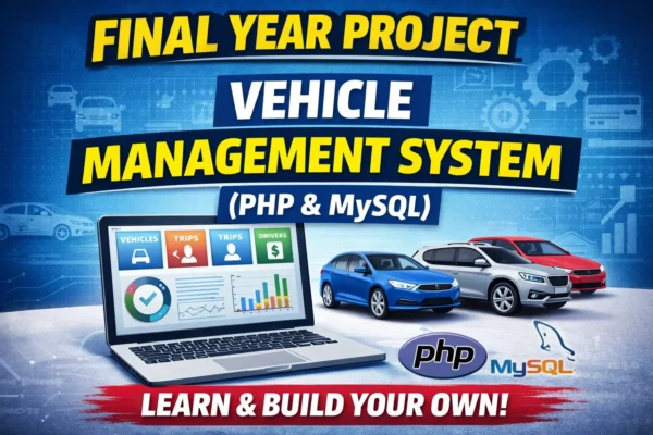 Best Vehicle Management System Using PHP