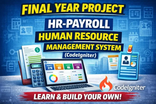 Best HR-Payroll Human Resource Management System Project in PHP