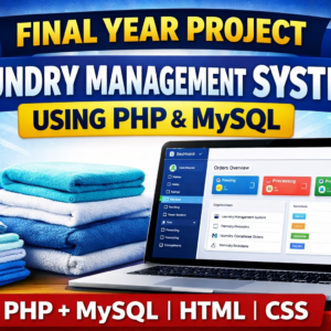 Laundry Management System Using PHP and MySQL