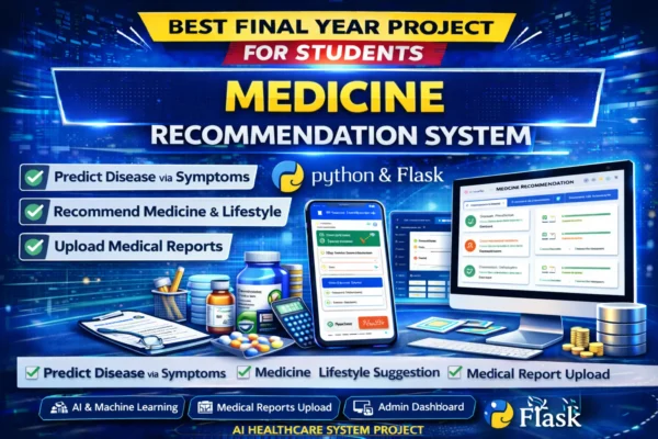 Medicine Recommendation System using ML