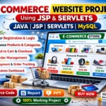 E-Commerce Website Project in Java Servlets (JSP) with Source Code