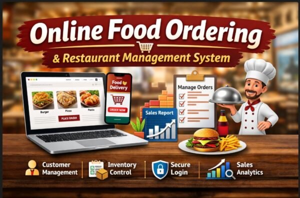 Online Food Ordering and Restaurant System Using Spring Boot