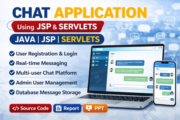 Online Web-Based Chat Application Using Java (JSP, Servlet, MySQL)