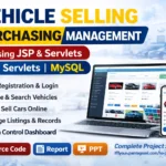 Vehicle Selling Purchasing Management System Using JSP
