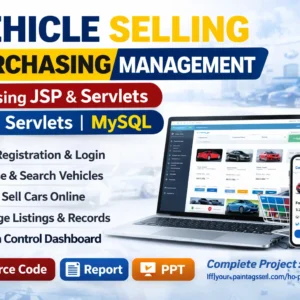 Vehicle Selling Purchasing Management System Using JSP