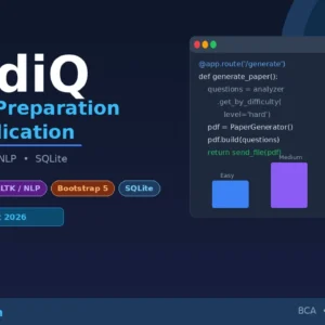 AI Exam Preparation Web App Using Flask Python